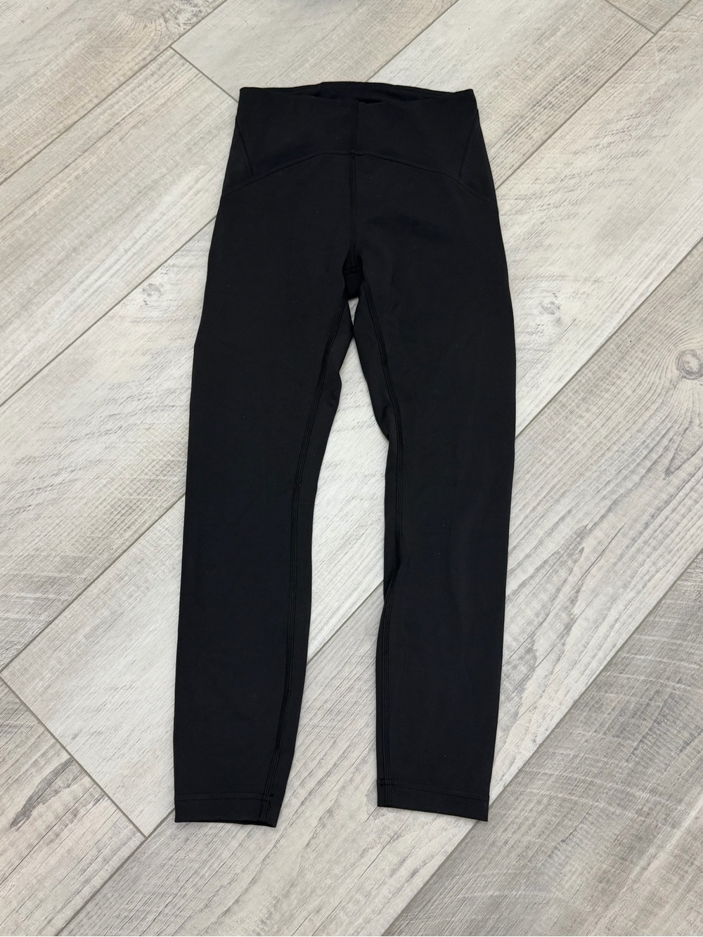 Lululemon InStill High Rise Pants Leggings Black 25” Size 6 Gym Activewear - Picture 2 of 8